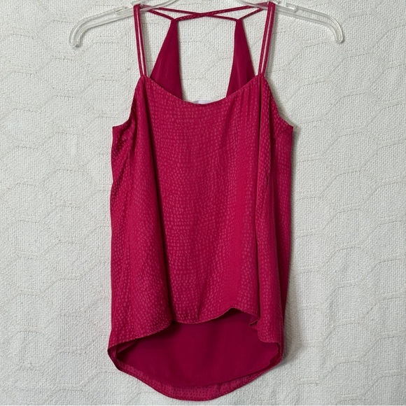 Chelsea28 Pink Textured Strappy Cami Top | XXS - Picture 3 of 6
